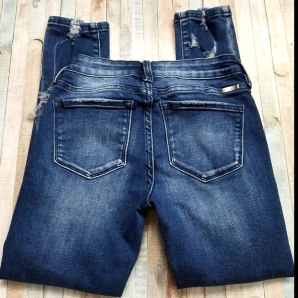 KanCan Mid Rise Ankle Skinny Jeans
